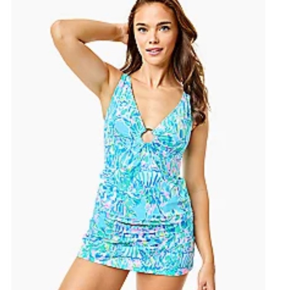 Sold.    NWT Lilly Pulitzer tankini size 10